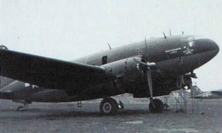 Airplane to Rome, Italy, Sept 1945