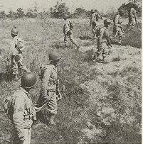 Laying a Mine Field